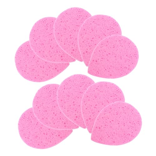 WOONEKY Gesichtsreinigungsschwämme – 10er-pack Make-up-entferner Make-up-schwamm Peeling-gesichtsschrubber Kompakt Wiederverwendbar Sanft Zur Haut Reisefreundlich von WOONEKY