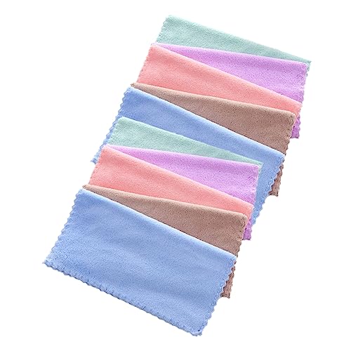 WOONEKY Gesichtswaschtücher Schnelltrocknende Gesichtstücher Korallenvlies Sanfte Make-up-entferner-tücher Kompakte Größe Für Unterwegs von WOONEKY