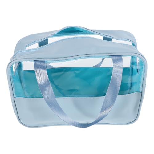 WOONEKY Große Kapazität Kosmetiktasche Wasserdichter Reise Toilettenbeutel für Damen Tragbare Make Up Organizer Tasche im Trendigen Patchwork Design für Reisen Schützt vor Feuchtigkeit und von WOONEKY