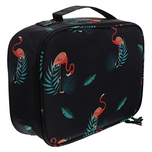 WOONEKY Kosmetikbeutel Aus Großes Fassungsvolumen Reisetasche Tragbar Schminktasche Einfaches Design Kulturtasche Praktisch Für Damen von WOONEKY