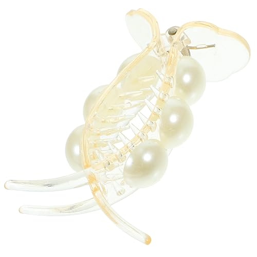 WOONEKY Großer Damen Haarklammer Blumen Design Stabile Komfortable Haarspange für Dünnes Dickes Haar Modisches Haaraccessoire für Alltag Büro und Freizeit Eleganter Look für Frauen und von WOONEKY