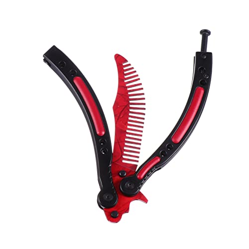 WOONEKY Faltbarer Haarkamm Aus Für Damen Und Herren Leicht Und Tragbar Für Hause Oder Für Styling Und Pflege von WOONEKY