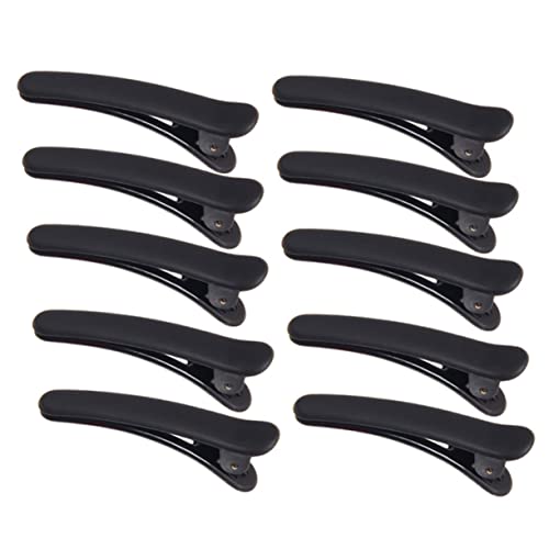 WOONEKY Haarklammern in Schwarzer Form Ohne Haare Für Frauen Und Mädchen 4 9 Cm Zum Stylen 12 Stück WOONEKY Haarklammern in Schwarzer Form Ohne Haare Für Frauen Und Mädchen 4 9 Cm Zum Stylen 12 Stück von WOONEKY