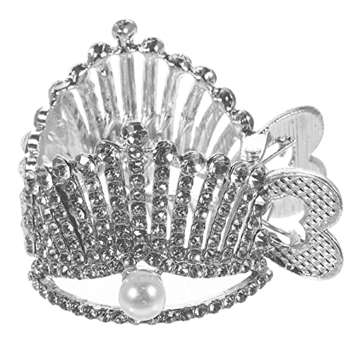 WOONEKY Pferdeschwanz Haarklammer Hohe Pferdeschwanzhalter Kralle Haarclip Strass Damen Haarschmuck Zubehör von WOONEKY