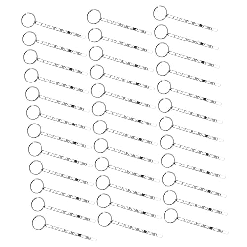 WOONEKY 50stücke Messing Haarspange Mit Lünettenfach Frauen Haaraccessoires Diy Haarschmuck Für Alltags Und Festtagsfrisuren von WOONEKY