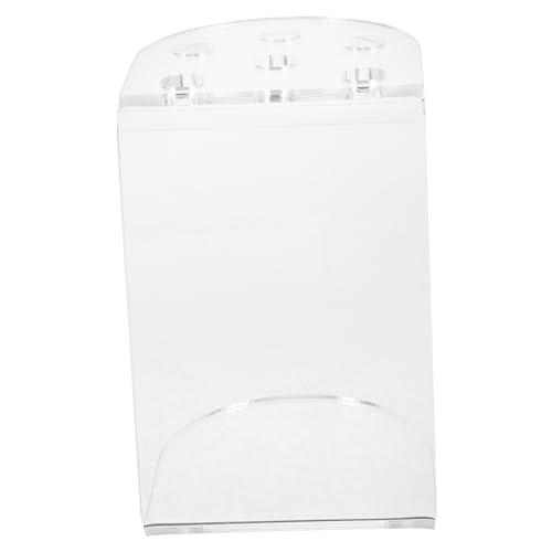 WOONEKY Haarschneider Ständer Für Friseure Aufbewahrungsständer Für Haarwerkzeuge Transparente Acryl Halterung Professionelles Friseurzubehör Organizer Für Salonbedarf Und von WOONEKY