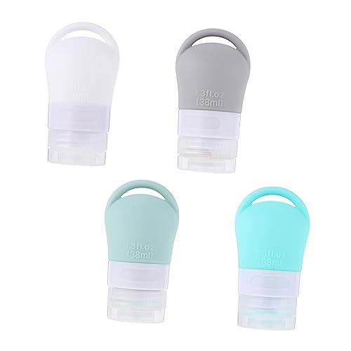 WOONEKY Haken-vorratsflaschen Aus Silikon Wiederverwendbare Verpackungsflaschen Leere Mit Haken Separates Design Für Hautpflegelotion Und Toilettenartikel Umweltfreundliches Material von WOONEKY