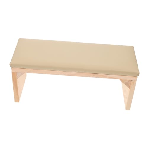 WOONEKY 1stück Holz Handauflage Kissen Für Maniküre Rutschfeste Nagelkunst Unterstützung Für Nagelsalons Und Heimgebrauch Für Zu Besonderen Anlässen von WOONEKY