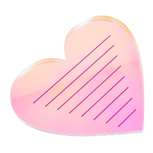 WOONEKY Elegante Wimpernfliesen in Herzform Organisierte Wimpernverlängerungsschale Wimpern-organizer Für Schönheitssalons Kosmetikerinnen Den Persönlichen Gebrauch von WOONEKY