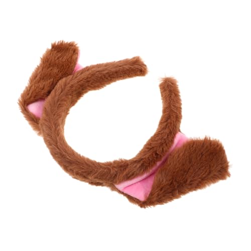 WOONEKY Hundestirnband Mit Ohren Für Hunde Hundehaarband Aus Hunde-stirnband Für Kostüm-party Und Halloween Tierkostüm-zubehör Kopfbedeckungs-requisite Für Feiern von WOONEKY