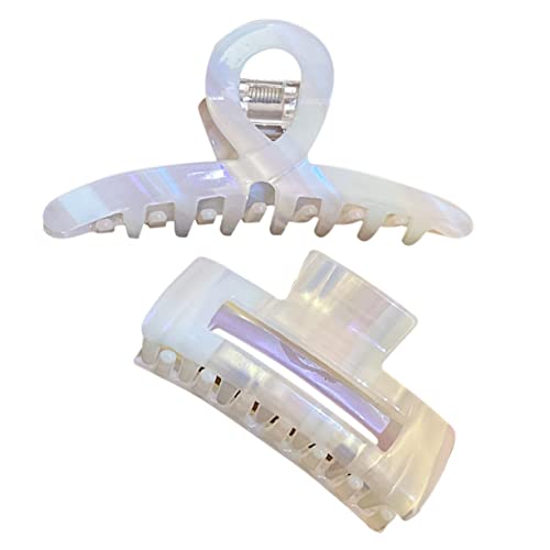 WOONEKY Haarklammern Damen Große Haarspangen Jumbo-clips Einfaches Geometrisches Design von WOONEKY