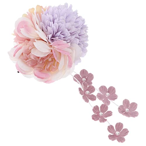 WOONEKY Elegante Perl-haarspangen Mit Blumenmotiv Für Hochzeiten Und Tägliche Anlässe Perfektes Haaraccessoire Für Damen Klassische Haarornamente von WOONEKY