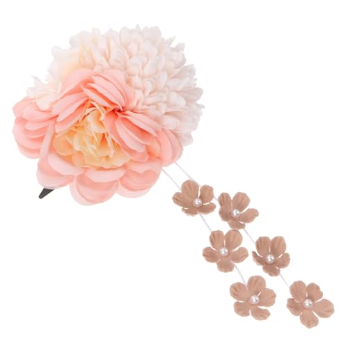 WOONEKY Klassische Chinesische Haarspangen Für Frauen Retro Blumen Haarschmuck Für Hochzeiten Und Festlichkeiten Mit Eleganten Perlen Und Detailreicher Gestaltung von WOONEKY