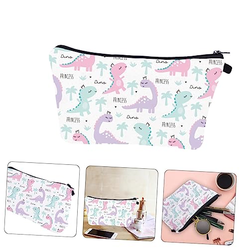 WOONEKY Kompakte Make-up-Tasche Mit Dinosaurier-Muster Robuste Kulturtasche Aus Polyester Für Damen WOONEKY Kompakte Make-up-Tasche Mit Dinosaurier-Muster Robuste Kulturtasche Aus Polyester Für Damen von WOONEKY