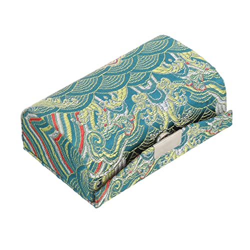 WOONEKY Lippenstifthalter Chinesischer Stil Lippenstift-Organizer Für Reisen Make-up-aufbewahrung Für Damen Kleiner Kosmetik-Organizer Für Handtasche von WOONEKY