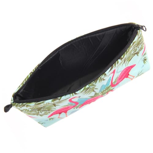 WOONEKY Kosmetiktasche Damen Flamingo Muster Tragbare Make up Tasche mit Großem Stauraum Kulturbeutel für Reisen Outdoor und Alltag Praktische Schminktasche für Frauen WOONEKY Kosmetiktasche Damen Flamingo Muster Tragbare Make up Tasche mit Großem Stauraum Kulturbeutel für Reisen Outdoor und Alltag Praktische Schminktasche für Frauen von WOONEKY