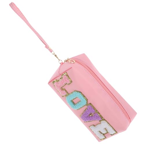 WOONEKY Kosmetiktasche für Damen Make Up Organizer für Reisen Kompakte und Leichte Make Up Elegantem Love Lotus WOONEKY Kosmetiktasche für Damen Make Up Organizer für Reisen Kompakte und Leichte Make Up Elegantem Love Lotus von WOONEKY