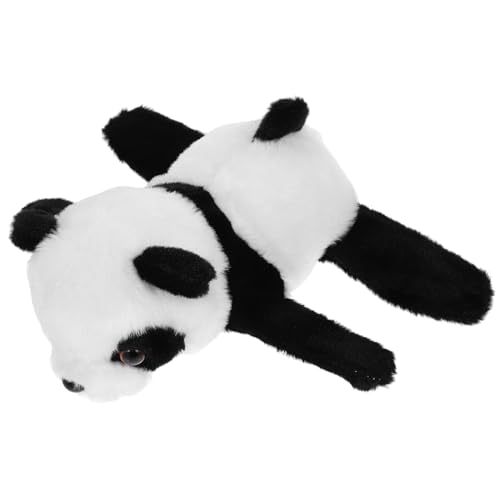 WOONEKY Kuscheliges Panda Plüsch Snap Armband Handgelenksband Weiches Tier Partyzubehör für Geburtstags und Themenpartys von WOONEKY