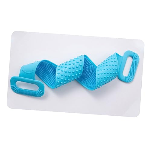 WOONEKY Silikon-badetuch Duschtuch Peeling-gurt Bademassagebürste Für Badezimmer Langes Tuch Bequem Und Langlebig Einfach Zu Reinigen Für Tägliche Tiefenreinigung von WOONEKY