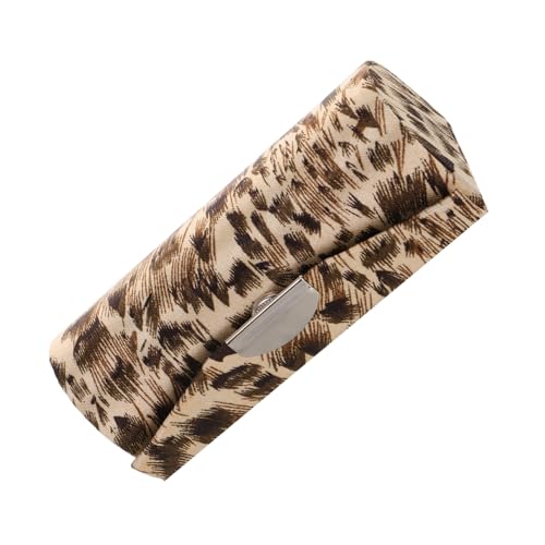 WOONEKY Lippenstift-aufbewahrungsbox Mit Spiegel Reisen-Halter Aus Seide Kosmetik-Organizer Für Handtasche Schützt Lippenstifte Für Damen Und Mädchen von WOONEKY