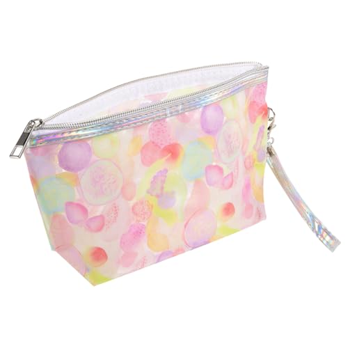WOONEKY Makeup Bag Transparent Reise Kosmetiktasche mit Reißverschluss Multifunktionale Aufbewahrungstasche für Damen Obst und Kosmetik Organizer Tasche WOONEKY Makeup Bag Transparent Reise Kosmetiktasche mit Reißverschluss Multifunktionale Aufbewahrungstasche für Damen Obst und Kosmetik Organizer Tasche von WOONEKY