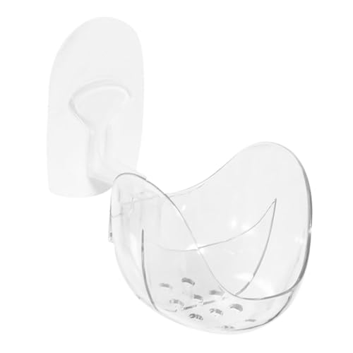 WOONEKY Makeup Sponge Organizer Wandhalterung frei von Bohren Stabiler Make Up Schwamm Halter Platzsparend Luftdurchlässig und Feuchtigkeitsresistent für Kosmetik und Schwämme Geeignet von WOONEKY