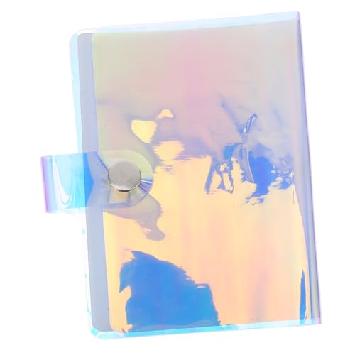 WOONEKY Manicure Decals Display Album Stabiles Nagelkunst Aufbewahrungsbuch mit Transparenten Seiten Tragbares Nagelsticker Präsentationsalbum für Nail Art Sticker Sammlung Kompakt und von WOONEKY