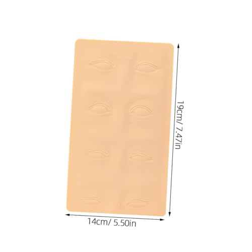 WOONEKY Stift Microblading Rundkopfstift Mit Übungshaut Ring Und Zubehör Geeignet Für Augenbrauenstift Eyeliner Narbenrekonstruktion Und Tätowierungen von WOONEKY