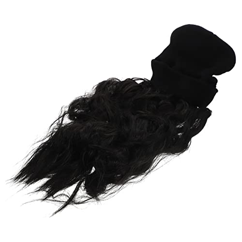 WOONEKY Fashion Beanie Hut Mit Langem Wellenhaar-extension Warmes Strickmütze Für Damen Für Winteraktivitäten Outdoor-sport Und Tägliche Nutzung von WOONEKY