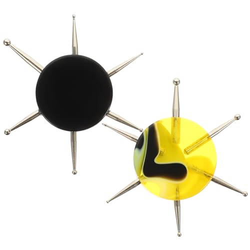 WOONEKY Nagelkunststift 2 Stück Ton-modellierwerkzeuge Runde Stiftspitzen Für Töpfer- Und Bastelbedarf von WOONEKY