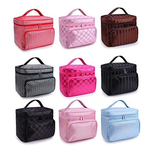 WOONEKY Makeup Tasche Organisator Bilden wasserdichte Kosmetiktasche Reise Waschtasche Kulturbeutel Für Damen Kosmetiktasche Für Die Reise Travel Makeup Bag Reisen Zubehör Multifunktion von WOONEKY