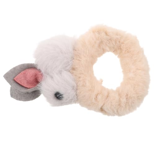 WOONEKY Osterhase Plüsch Haargummis für Niedliche Kaninchen Haarbänder Elastische Haarschmuck für Mädchen Perfektes Accessoire für Ostern und Karneval von WOONEKY