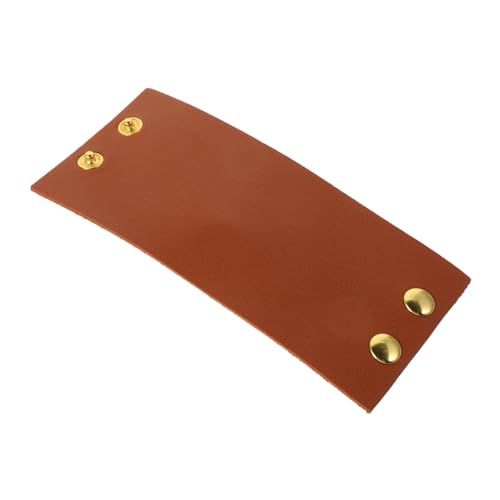 WOONEKY PU Leder Haarband Vintage Haarbinder mit Metallverschluss für Dickes Haar Sicheres Halten Einfaches Design Modisches Mädchen Haarschmuck für Alltag Schule Party und Büro von WOONEKY