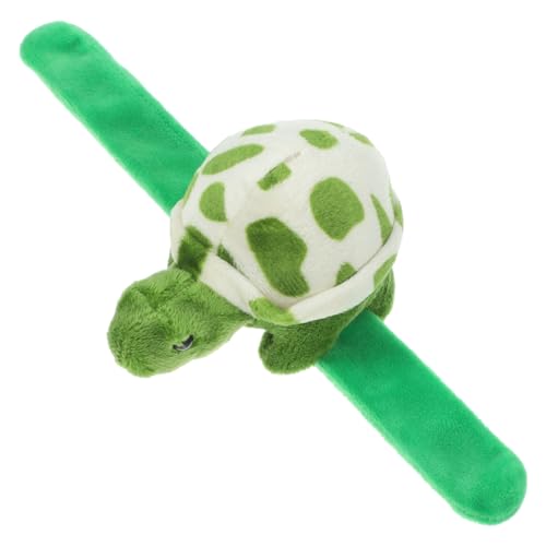 WOONEKY Plüsch Schildkröte Slap Armband Weiches Tier Themen Armband für Partys Geburtstagsfeiern und Mehr Niedliches Leicht und Tragbar und Ansprechend von WOONEKY