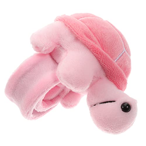 WOONEKY Plüsch Schildkröten Schlagarmband Kuscheliges Tier Armband Erwachsene Weiches Stofftier Armband Leicht Snap Für Partys Babyshowers von WOONEKY