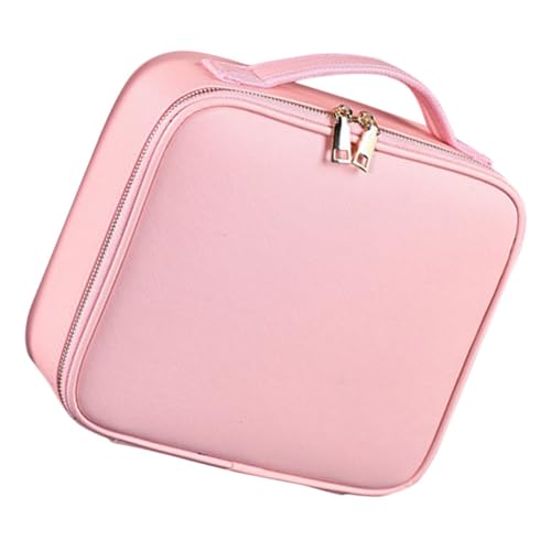 WOONEKY Portable Kosmetiktasche Mit Verstellbaren Fächern Große wasserdichte Reiseaufbewahrung Für Make-up Und Toilettenartikel Für Damen Reisen Urlaub Und Gym von WOONEKY