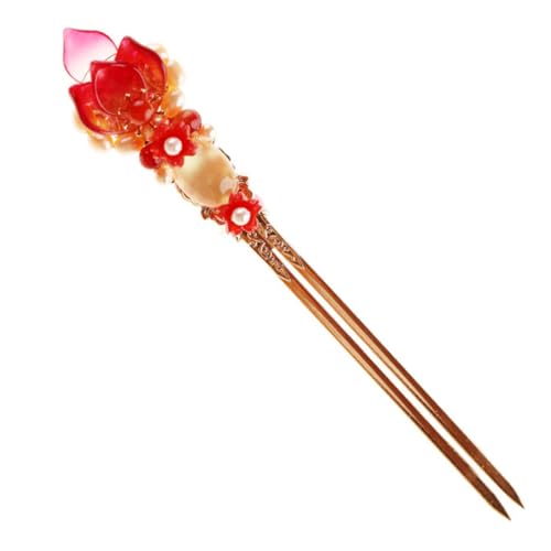 WOONEKY Retro Haarnadel für Damen Antiker Chinesischer Stil Haarnadel zum Hochstecken Vintage Haarschmuck Kunstvoll Verarbeitet für Traditionelle Frisuren und Hanfu kleidung von WOONEKY
