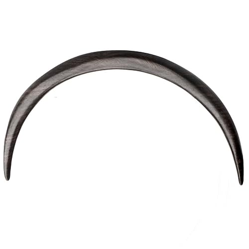 WOONEKY Holzmond-haargabel Für Frauen Gebogener Haarstab Mond-haarnadel Retro-haarstyling-werkzeug Haarschmuck Für Alltag Und Partys von WOONEKY