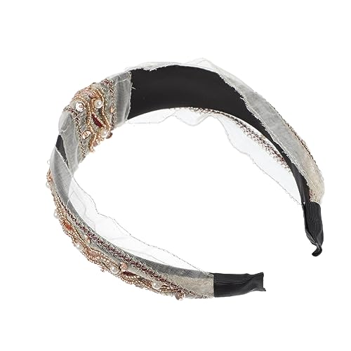 WOONEKY Elegantes Haarband Modisches Stirnband Für Damen Für Party Hochzeit Zeremonie Bankett von WOONEKY