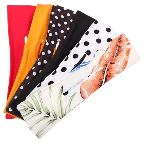 WOONEKY Haarknoten-set 6-teilig Damen-stirnbänder Einfach Zu Verwendender Haarknoten-maker Stilvolles Haar-accessoire Für Mädchen Für Die Strandparty von WOONEKY