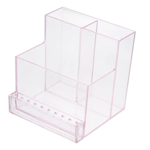 WOONEKY Acrylbox Mehrstufige Aufbewahrungsbox Für Kosmetik Nagelzubehör Schreibtisch-organizer Home-organizer Make-up-behälter von WOONEKY