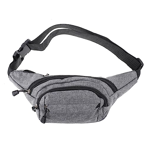 WOONEKY Schultertasche Für Herren Brusttasche Mit Reißverschluss wasserdichte Sport-umhängetasche Aus Oxford Tuch Tragbare Freizeittasche Dekorative Gürteltasche Für Alltag Einkauf von WOONEKY