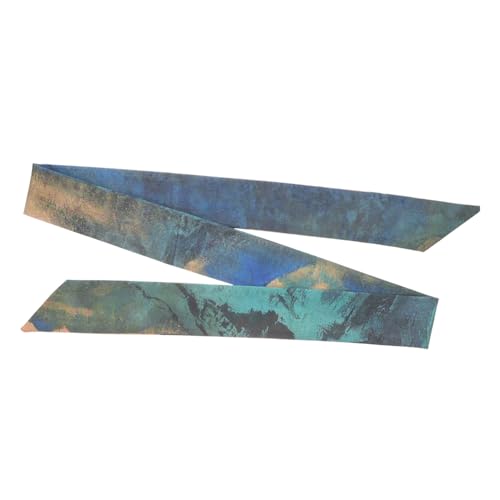 WOONEKY Seidenschal Haarschal Damen Haarband Haarband für Frauen Leichtes zum Binden Vielseitiger Haarschmuck und Modisches Halstuch für Alltag Party und Hochzeit von WOONEKY