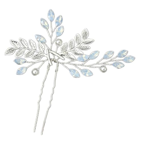 WOONEKY Haarnadeln Für Braut Hochzeit Mit Strass Haarschmuck Für Damen Prom Frisuren Zubehör Aus Metall Für Hochzeit Abendveranstaltungen von WOONEKY