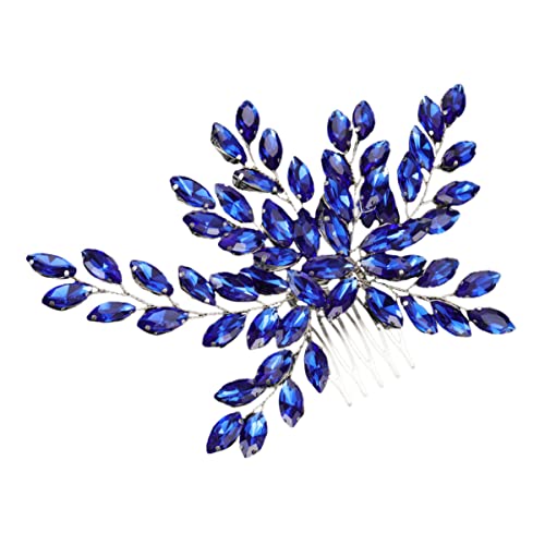 WOONEKY Strass Braut Kopfschmuck Mit Perlen Haarspange Für Damen Hochzeit Abendgarderobe Festzüge Homecoming Verlobungsfeiern Partys von WOONEKY