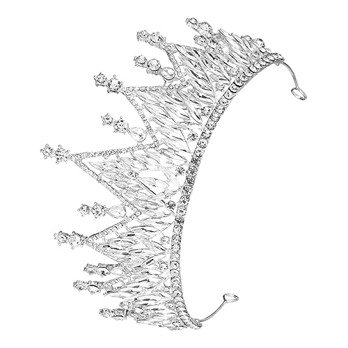 WOONEKY Strass-kronen-stirnband Für Mädchen Für Hochzeitsblumenmädchen von WOONEKY