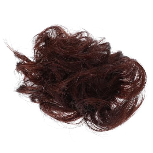 WOONEKY Perücke Stück Haarring Perücken Haarknoten-Haarteil Haarknoten Haarteil Haarteile für Damen Haarknoten Verlängerungen von WOONEKY