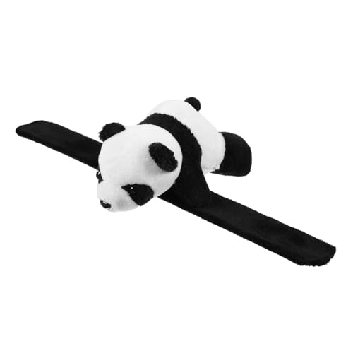 WOONEKY Tierisches Plüsch Schnapparmband Panda Design für Dschungel Geburtstagsfeiern Mitgebsel und Partydekorationen von WOONEKY