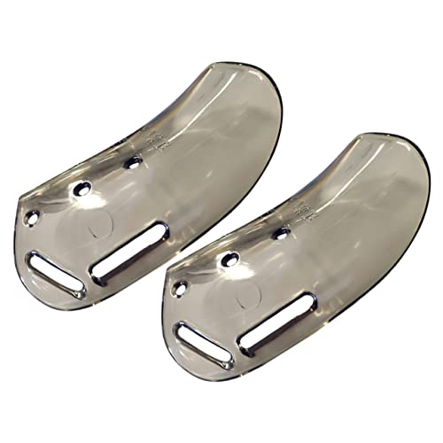 WOONEKY Transparente Wiederverwendbare Schutzschuhüberzüge mit Stahlkappe Leichte Atmungsaktive Arbeitsschutz Schuhkappen für Herren und Damen Robuster Sicherheitsschuhschutz für Baustelle von WOONEKY