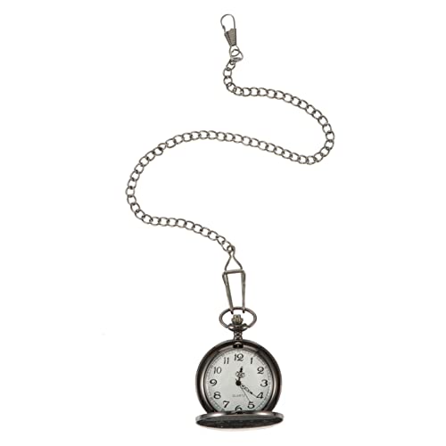 WOONEKY Vintage Taschenuhr Für Retro Anhängeruhr Hochwertige Quarzbewegung Perfektes Vatertag Stilvolle Kette Für Sammler Und von WOONEKY